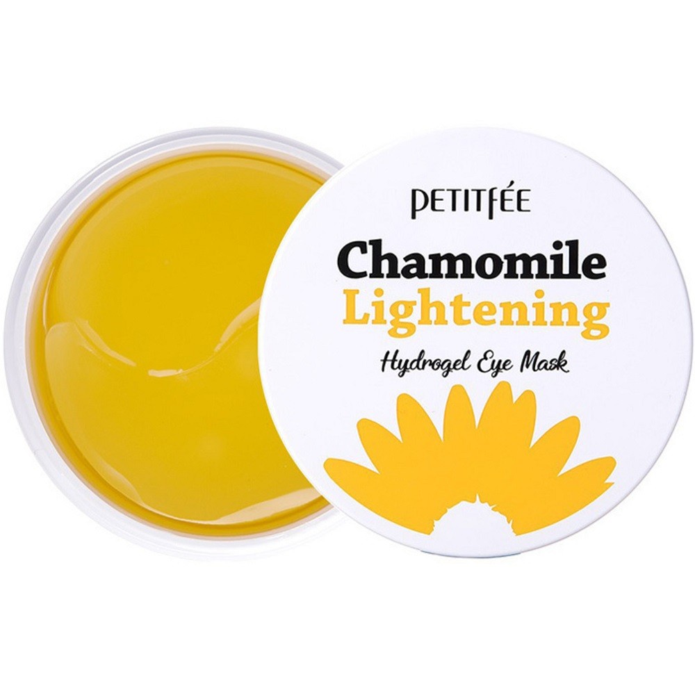 Petitfee hidrogeliniai akių įklotai Chamomile Lightening - 60 vnt.