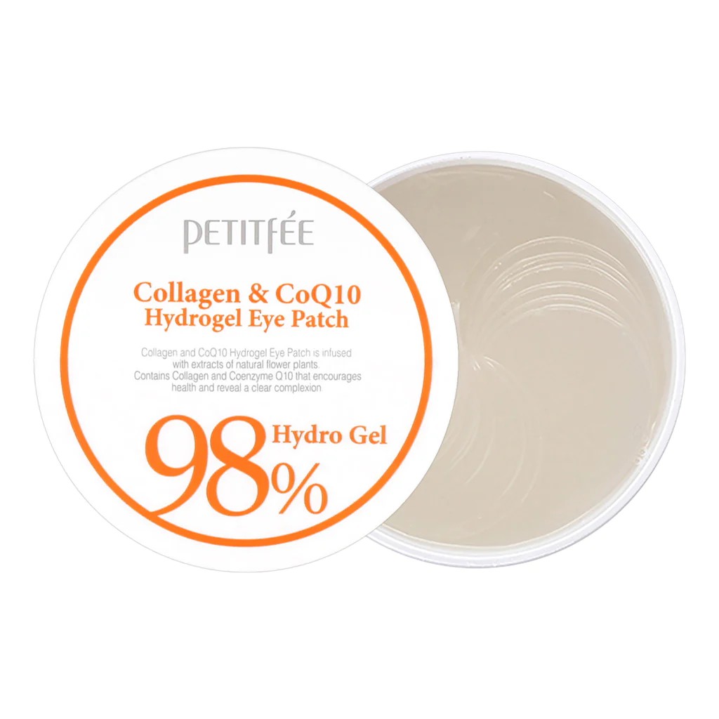 Petitfee Hydrogel akių pleistrai Collagen & COQ10 - 60 vnt