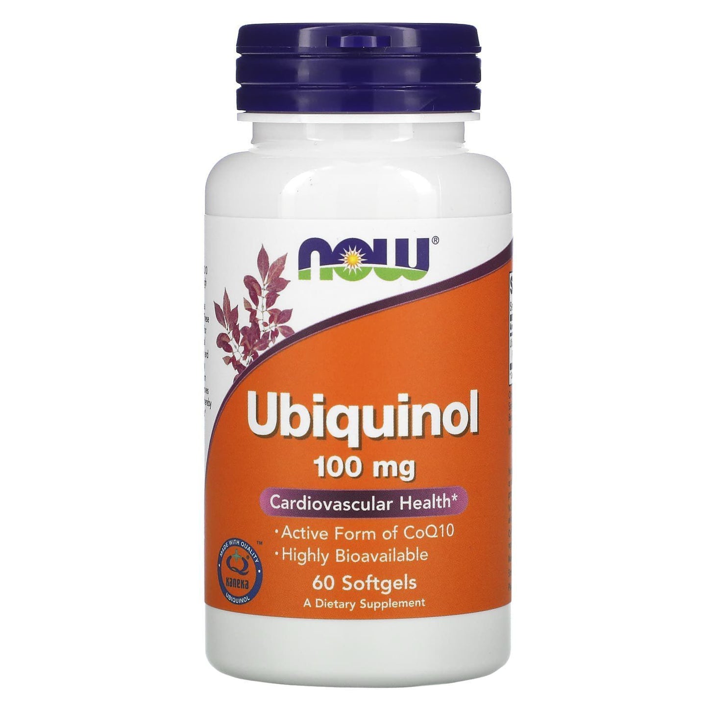 NOW Ubiquinol 100/200mg, 60 kapsulių