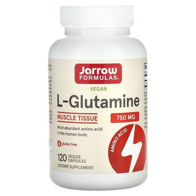 Jarrow Formulas L - Glutaminas 1000mg, 100 kapsulių