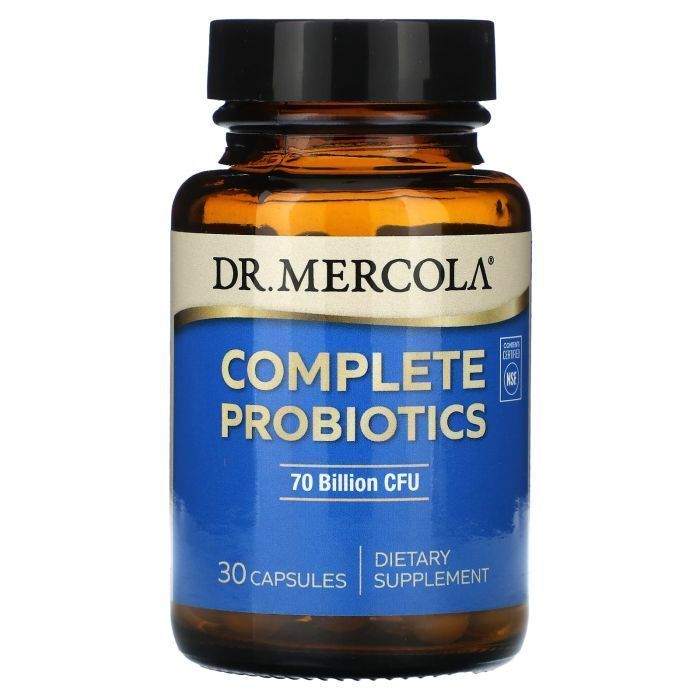 DR.Mercola Complete Probiotikai 70 Billionu CFU, 30 kapsulių