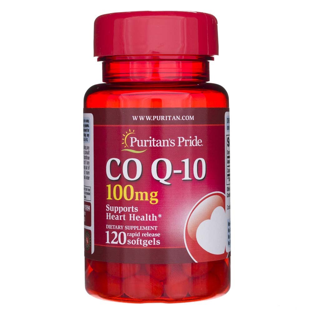 Puritan's Pride CoQ10 Q-Sorb 100 mg - 120 kapsulių