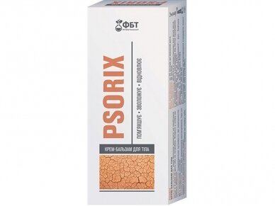 Psorix, kremas- balzamas kūnui, 75 ml kaina