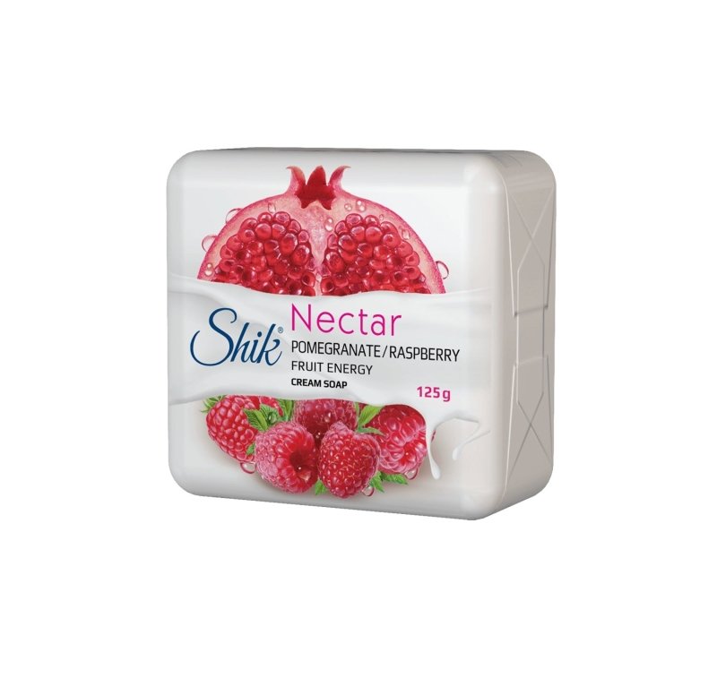 SHIK NECTAR Tualetinis muilas- kremas Granatai ir avietes, 125 g kaina