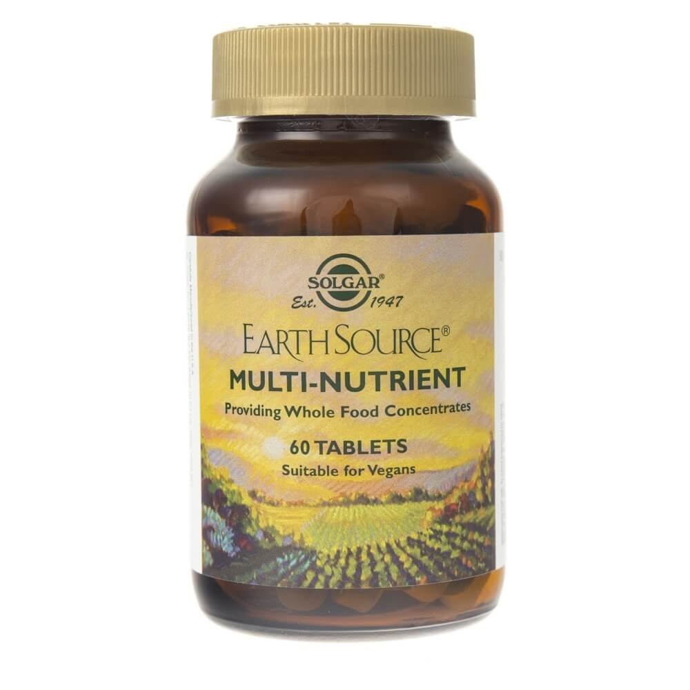 Solgar Earth Source Multi-nutrient - 60 tablečių