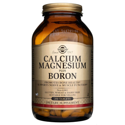 Solgar Calcium Magnesium Plus Boron - 250 tablečių