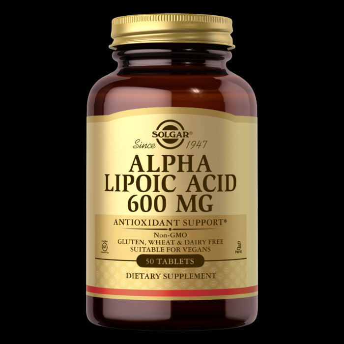 Solgar alfa lipoinė rūgštis 600 mg - 50 tablečių