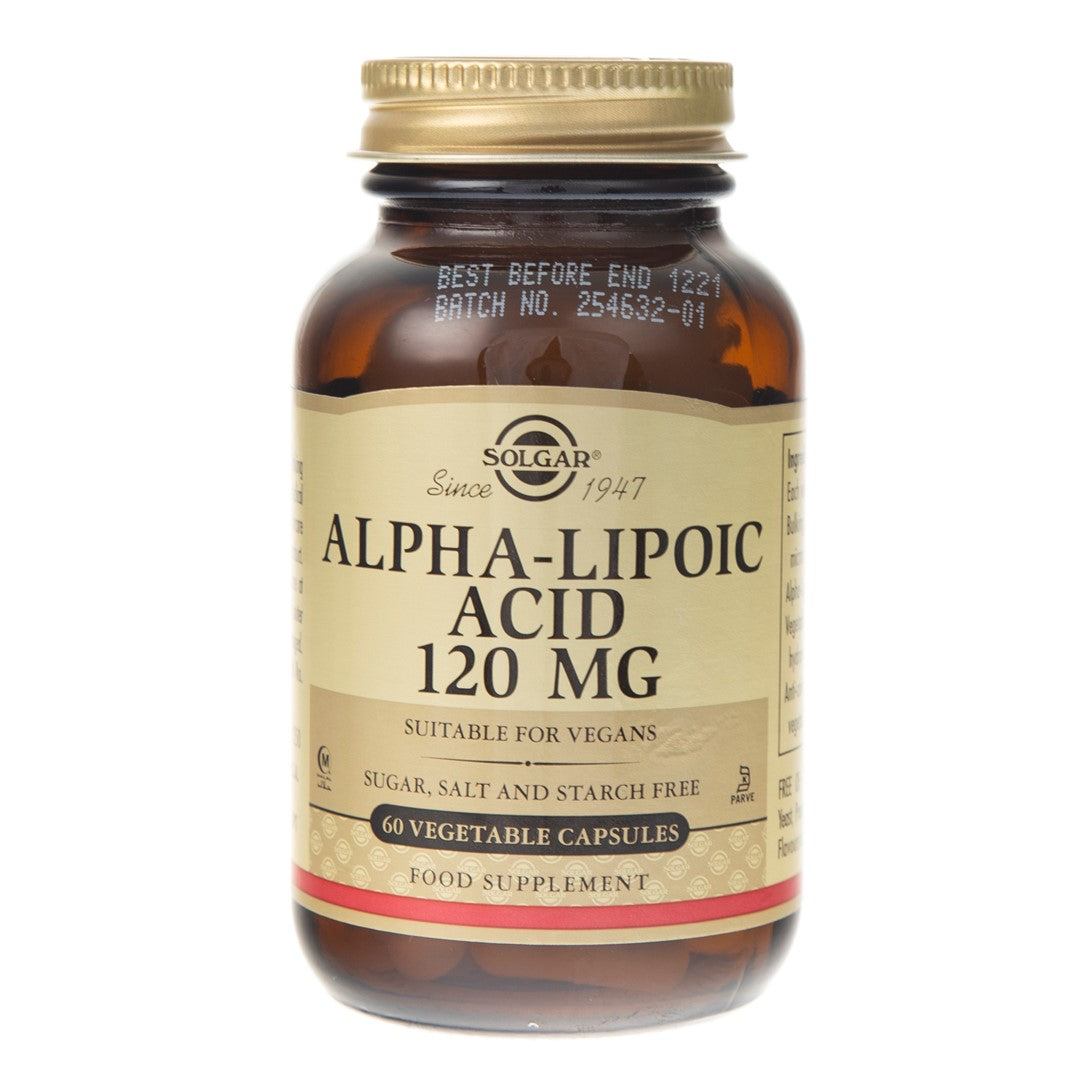 Solgar Alpha Lipoic Acid 120 mg - 60 kapsulių