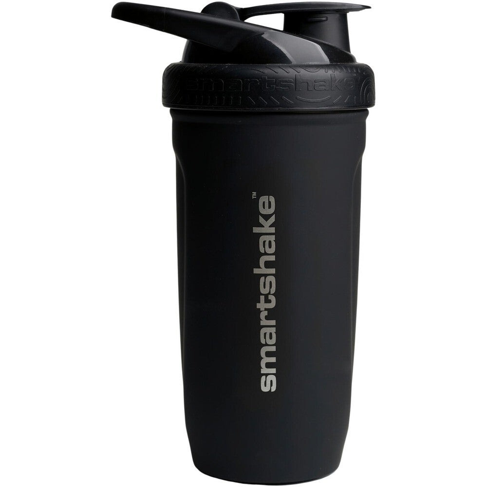 SmartShake nerūdijančio plieno juodos spalvos kokteilis - 900 ml