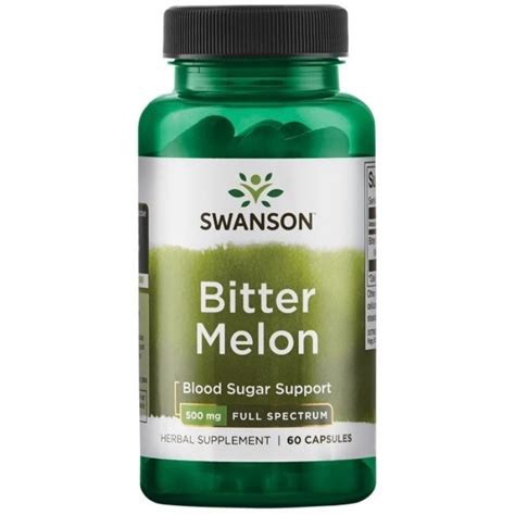 Swanson Full Spectrum Bitter Melon 500 mg – 60 kapsulių