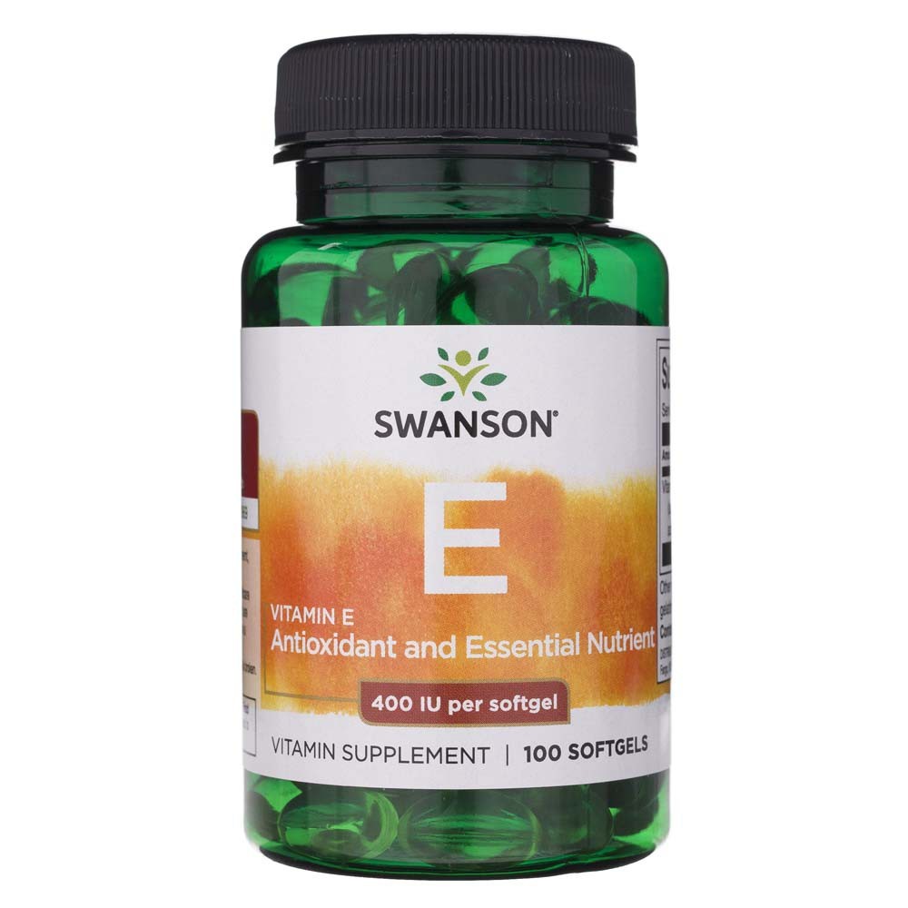 Swanson natūralus vitaminas E 400 TV - 100 kapsulių