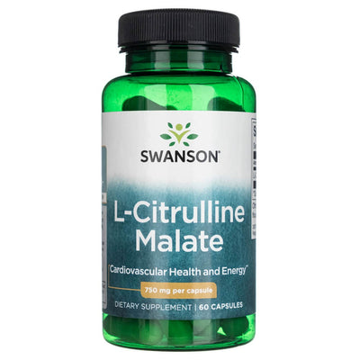 Swanson L-citrulino malatas 750 mg – 60 kapsulių