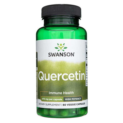 Swanson Quercetin 475 mg - 60 kapsulių