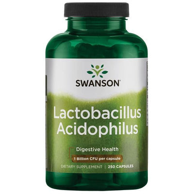 Swanson Probiotic Lactobacillus Acidophilus - 250 kapsulių