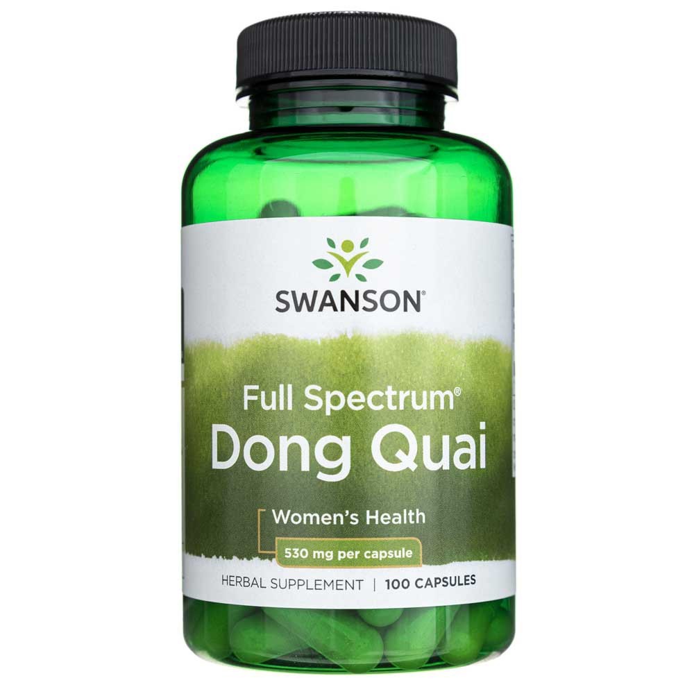 Swanson Full Spectrum Dong Quai 530 mg – 100 kapsulių