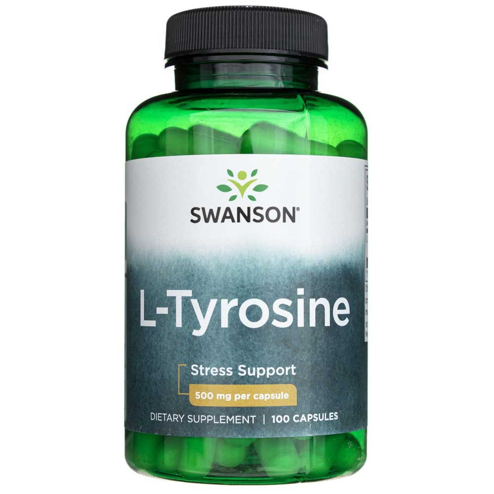 Swanson L-Tyrosine 500 mg – 100 kapsulių