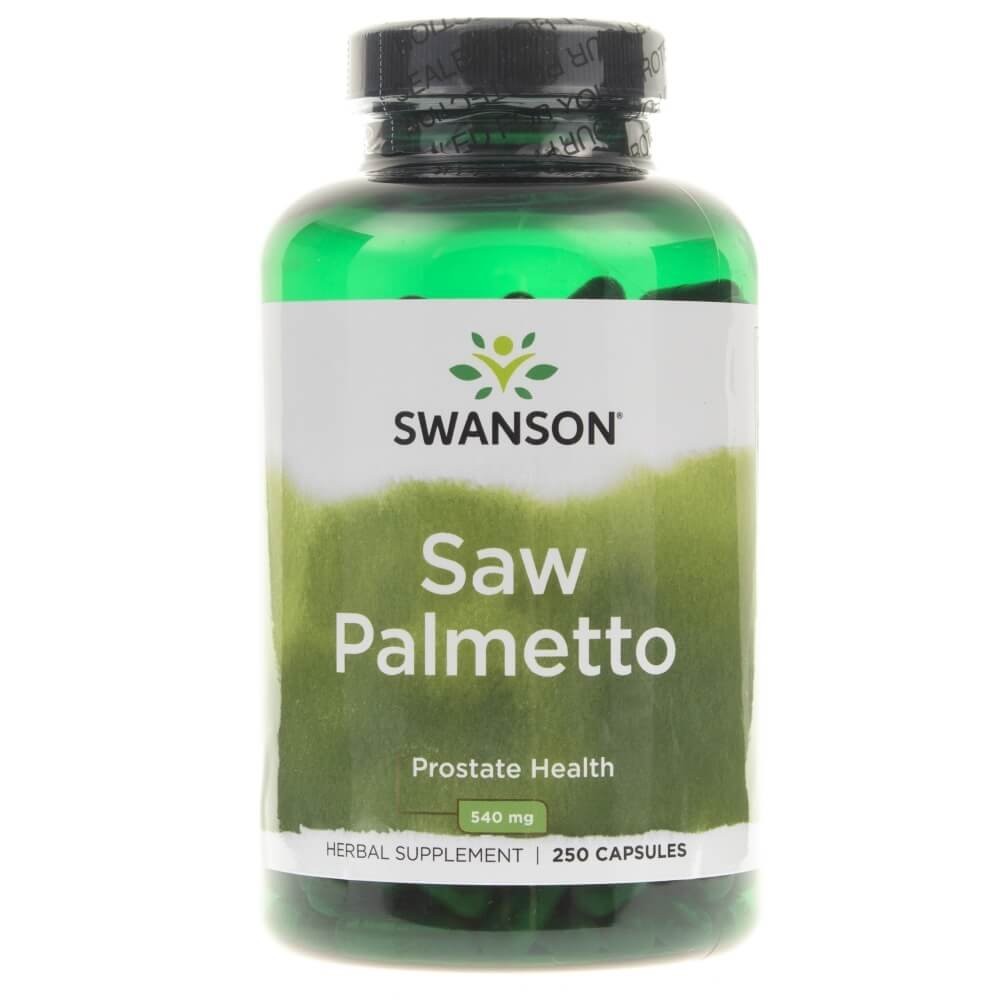 Swanson pilnas spektras Saw Palmetto 540 mg - 250 kapsulių