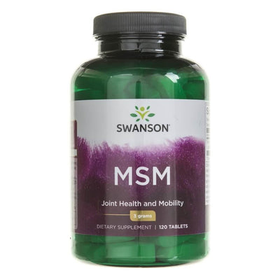 Swanson Ultra MSM 120 tablečių 1500 mg