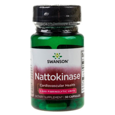 Swanson Nattokinase (Nattokinazė) 100 mg - 30 kapsulių