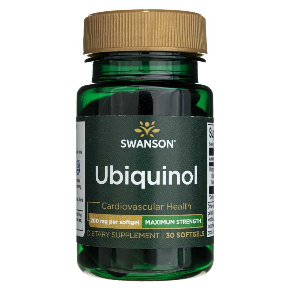 Swanson Ubiquinol 200 mg - 30 kapsulių