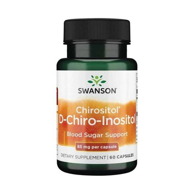 Swanson Chirositol D-chiro-izozitolis 85 mg - 60 kapsulių