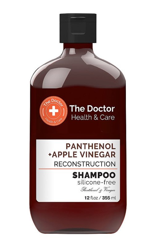 THE DOCTOR HEALTH & CARE Sampunas Rekonstrukcija, Pantenolis + Obuoliu actas, 355 ml kaina