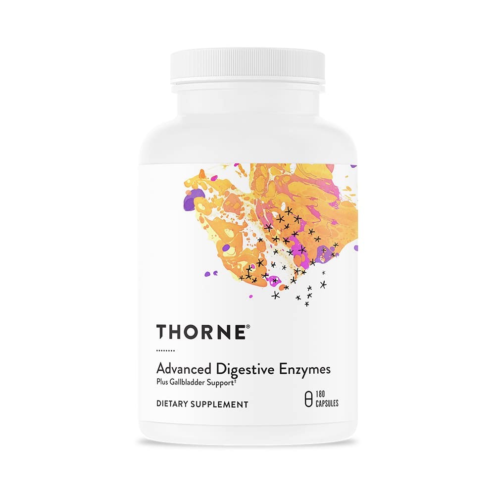 Thorne Research Advanced Digestive Enzymes - 180 kapsulių