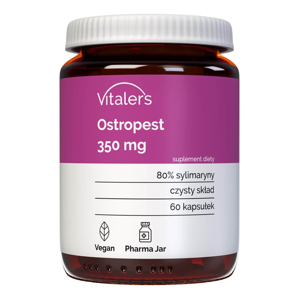 Vitaler's Milk Thistle 350 mg - 60 kapsulių