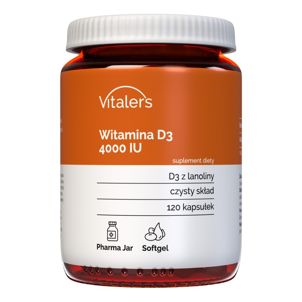 Vitaler's Vitaminas D3 4000 TV – 120 Softgels