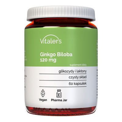 Vitaler's Ginkgo Biloba 120 mg - 60 kapsulių