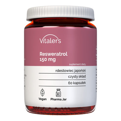 Vitaler's Resveratrol 150 mg - 60 kapsulių