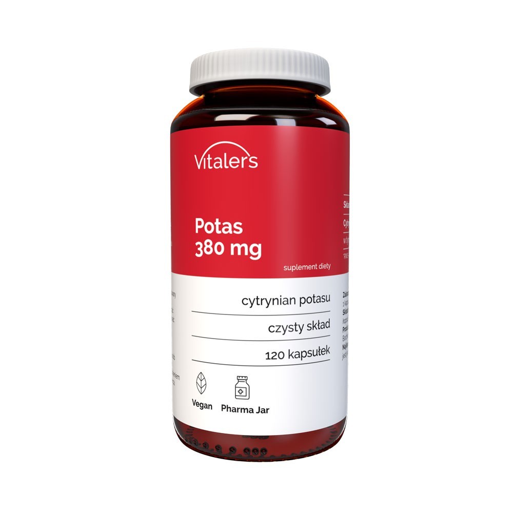 Vitaler's kalio citratas 380 mg - 120 kapsulių