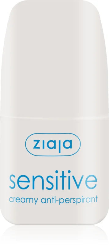 Ziaja Sensitive antiperspirantinis kremas, rutulinė priemonė, 60 ml