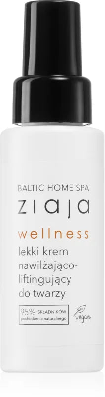 Ziaja Baltic Home Spa Wellness lengvos tekstūros drėkinamasis kremas stangrinamojo poveikio, 50 ml