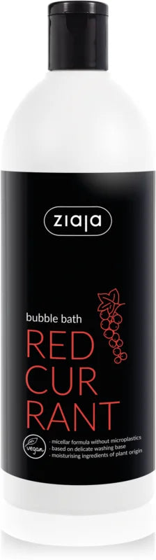 Ziaja Bubble Bath Red Currant vonios putos, 500 ml