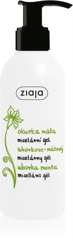 Ziaja agurkų valomasis micelinis gelis, 190ml