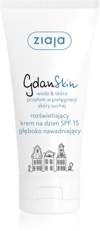 Ziaja GdanSkin skaistinamasis kremas SPF 15, 50 ml