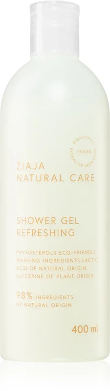 Ziaja Natural Care gaivinamoji dušo želė 400ml