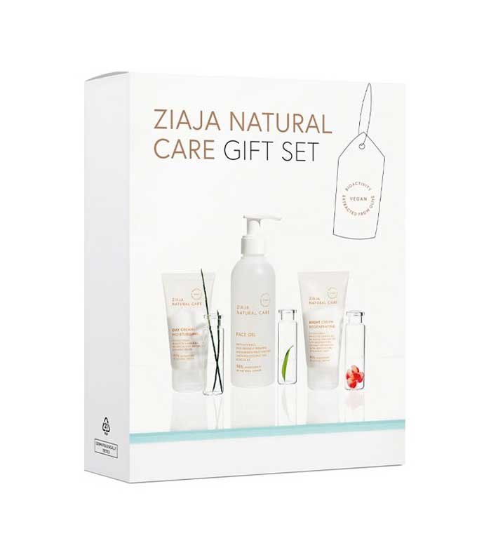 Ziaja Natural Care veido priežiūros dovanų rinkinys