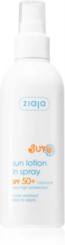 Ziaja Sun Line purškiamasis deginimosi pienelis SPF 50, 170 ml