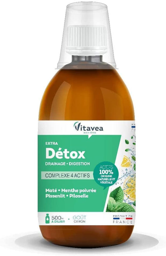 Detoksikacijai Extra Detox Vitavea Maisto papildas 500 ml - Maisto papildai Sveikata1.lt