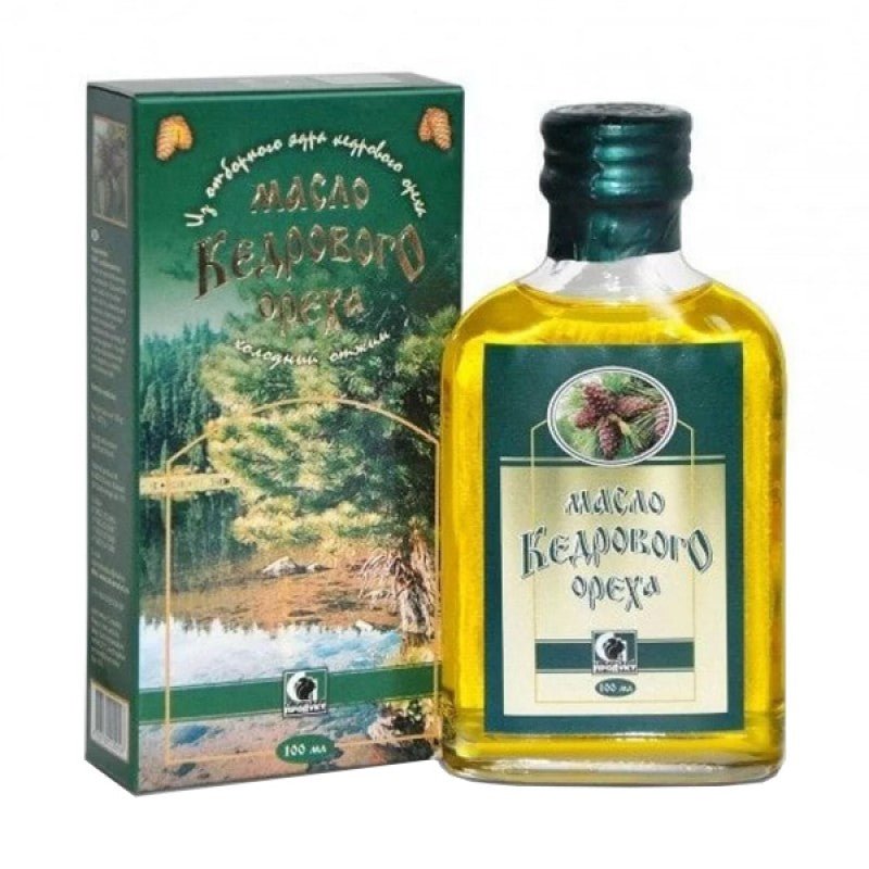 Kedro riešutų branduolių aliejus, Sibiro produktas, 100ml kaina