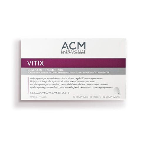Vitix tabletės odos depigmentacijai ACM , 30 tablečių - Maisto papildai Sveikata1.lt